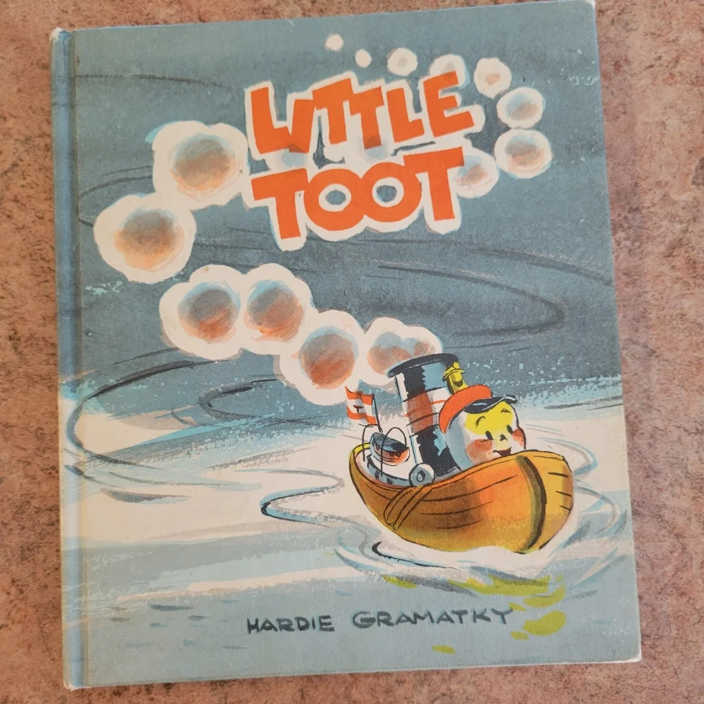 Vintage Little Toot Hard Cover Book ~ 1939  1st edition ~ by Hardie Gramatky